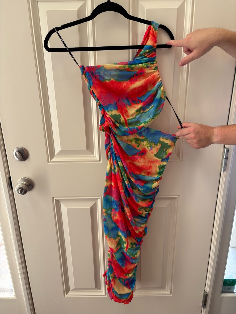 SEROYA Imani Midi Dress Size Medium - Picture 3 of 5